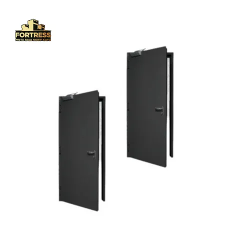 Fortress Fire Door Hitam 80 cm x 240 cm x 5 cm - Surabaya