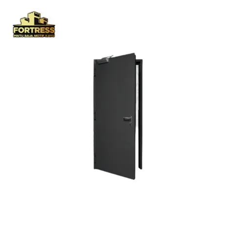 Fortress Fire Door Hitam 80 cm x 240 cm x 5 cm - Surabaya