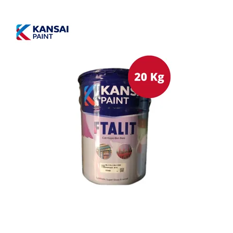 Kansai Paint Ftalit Cat Kayu & Besi 20 Kg 559-White Doff - Surabaya