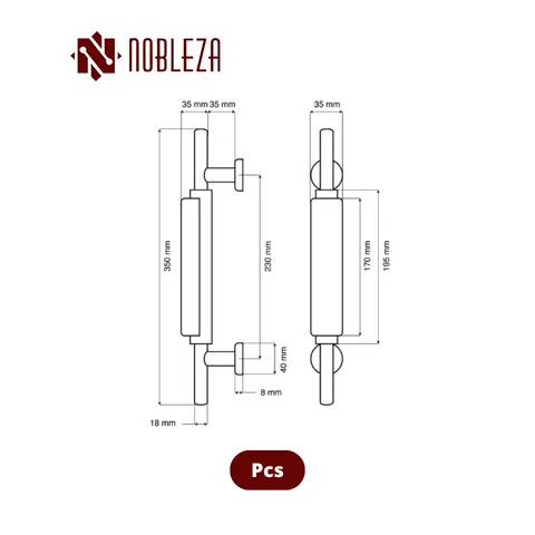 Nobleza Pull Handle Pisces RM Pcs - Surabaya