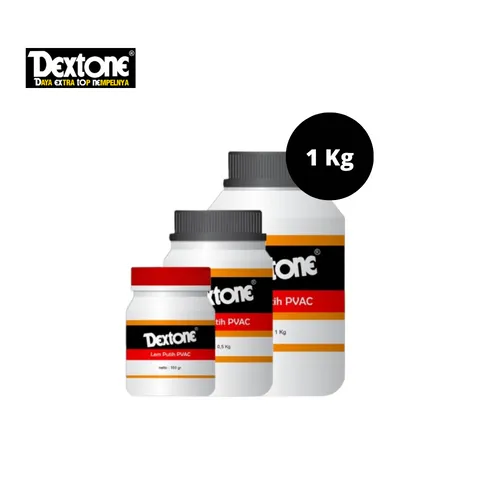 Dextone PVAC Lem Putih 1 Kg Pcs - Surabaya
