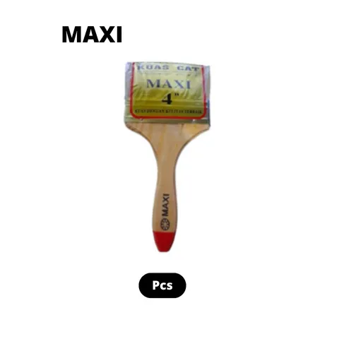 Maxi Kuas Cat 4" 4" - Surabaya