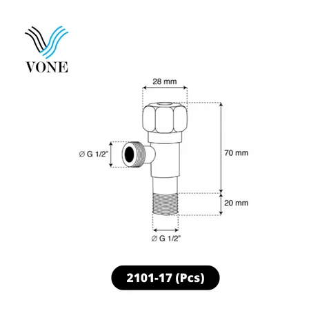 Vone Stop Kran Air Shower 2101-17 Pcs - Surabaya