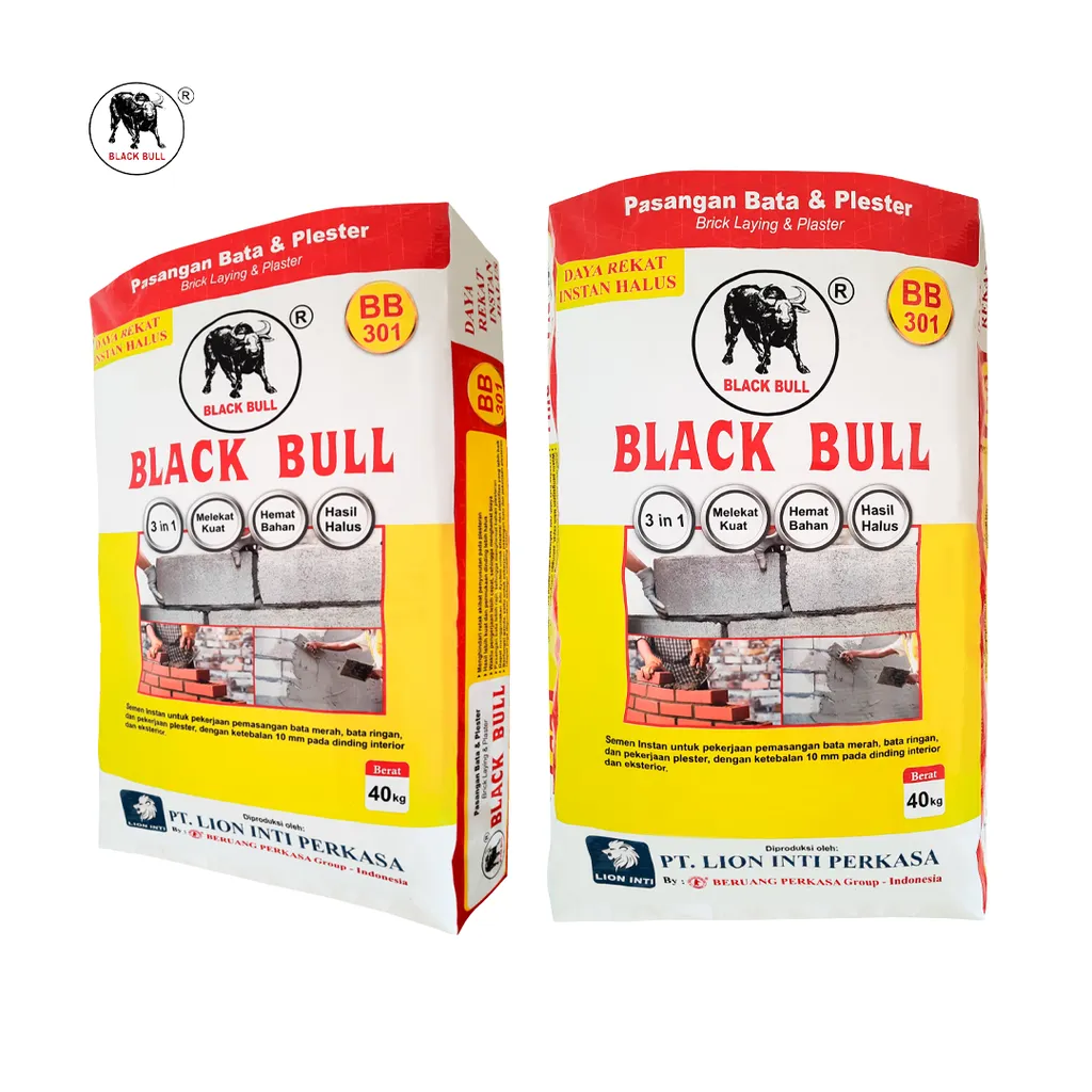 Black Bull Pasangan Bata & Plester 40 Kg - Big Lion