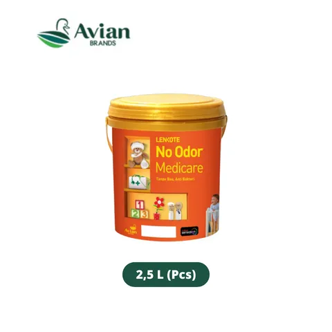 Avian Lenkote No Odor Medicare 2,5 L R12 001-Red Divine - Surabaya
