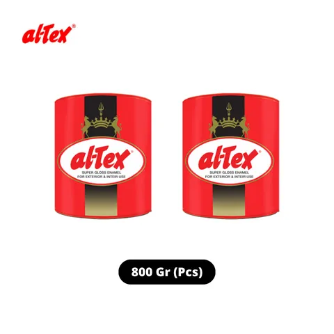 Altex Cat Kayu dan Besi Kaleng Merah 800 Gram 380-Aurora White - Kurnia 2