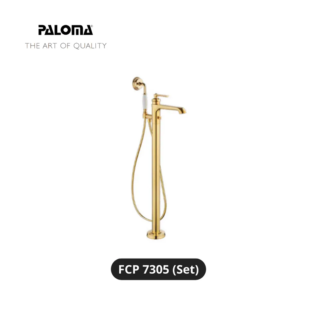 Paloma FCP 7305 Kran dan Shower Lantai Bathub Set - Surabaya