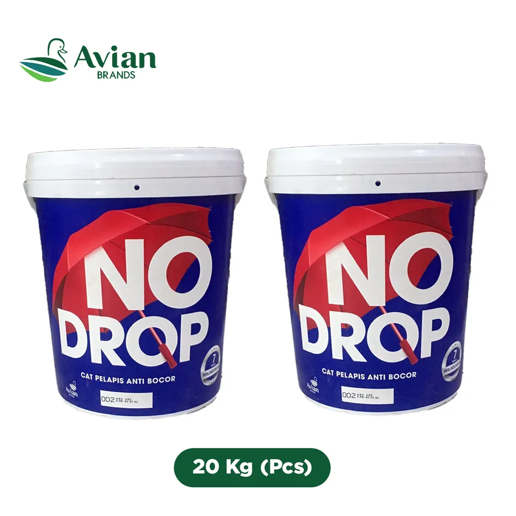Avian No Drop Cat Pelapis Anti Bocor 20 Kg 009-Putih - Abadi