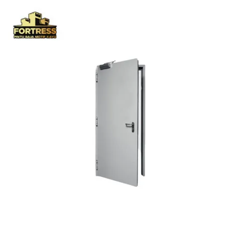 Fortress Fire Door Abu - Abu 80 cm x 240 cm x 5 cm - Surabaya