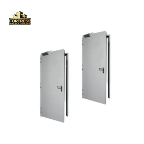 Fortress Fire Door Abu - Abu 80 cm x 240 cm x 5 cm - Surabaya