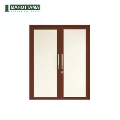 Mahottama Mas 06 Ivory Brown - Pintu Aluminium 174 x 215 174 x 215 Cm - Surabaya