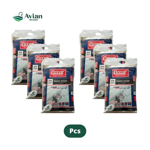 Giant Mortar 220 Plamir Instan 5 Kg 5 Kg - Tawi Makmur 2
