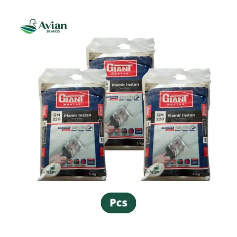 Giant Mortar 220 Plamir Instan 5 Kg