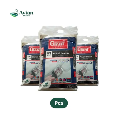Giant Mortar 220 Plamir Instan 5 Kg