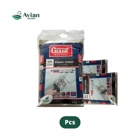 Giant Mortar 220 Plamir Instan 5 Kg 5 Kg - Sumber Bumi Mulia