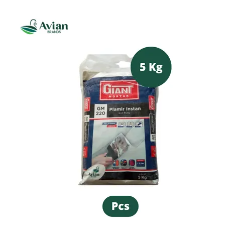 Giant Mortar 220 Plamir Instan 5 Kg