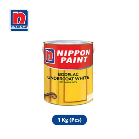 Nippon Paint Bodelac Undercoat White 1 Kg White - Surabaya