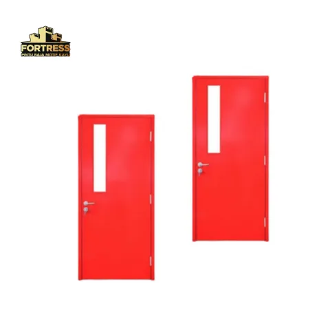 Fortress Fire Door Merah 80 cm x 240 cm x 5 cm - Surabaya
