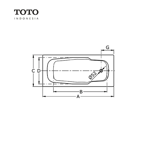 TOTO FB 1700 - 80N Pcs - Surabaya