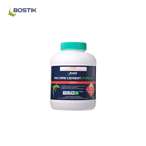 Bostik PVC Pipe Cement Type P 500 Mili Clear - Surabaya