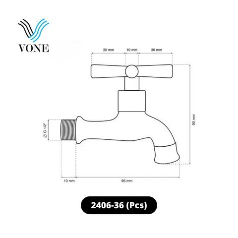 Vone Kran Tembok 2406-36 Pcs - Al Inayah