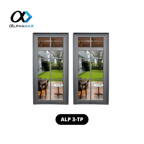 Alphamax ALP 3-TP Jendela Aluminium Hitam - Surabaya