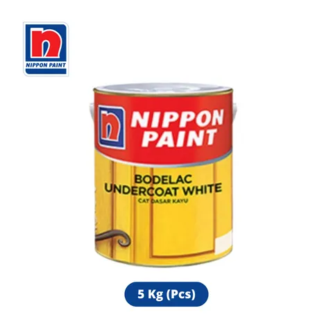 Nippon Paint Bodelac Undercoat White 5 Kg White - Surabaya