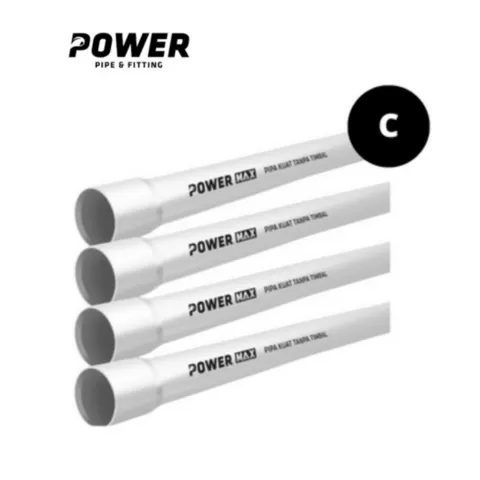 Pipa Power uPVC Putih C