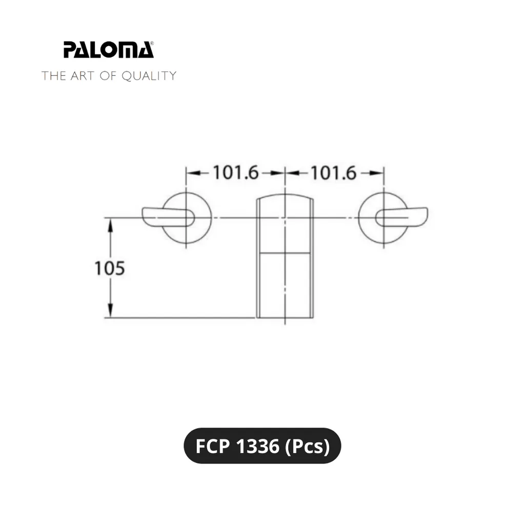 Paloma FCP 1336 Kran Wastafel
