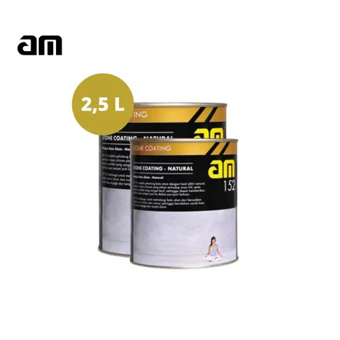 AM 152 Pelapis Batu Alam Natural 2,5 Liter Set - Surabaya