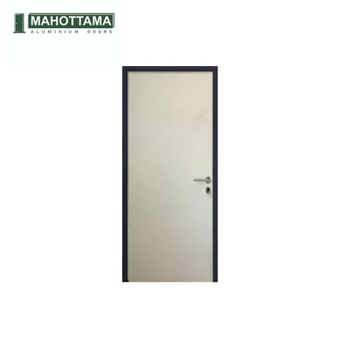 Mahottama Mas05 Ivory Dark Grey - Pintu Aluminium 100 x 240 Cm 100 x 240 Cm Kanan - Surabaya
