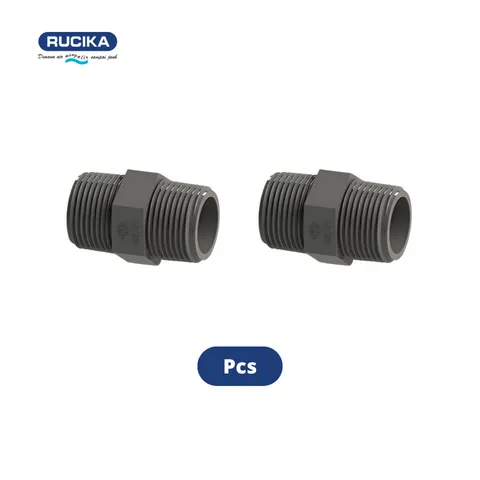 Rucika Pipa Fitting Double Nipple AW ½" - Sumber Sentosa