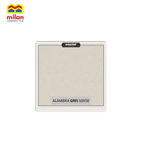 Milan Habitat Alambra Gris 50x50 Keramik Lantai Matt - KW1 50 Cm x 50 Cm - Surabaya