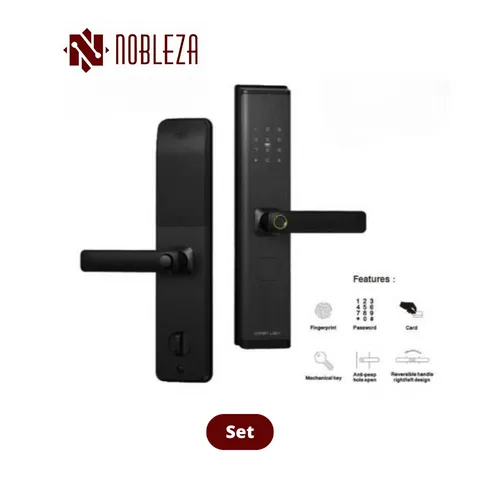 Nobleza Door Handle Smartlock Triton Set - Surabaya