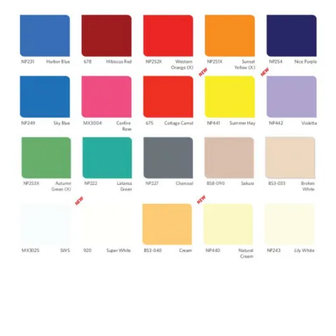Nippon Paint Platone PVA Emulsion Paint 4,5 Kg NP249-Sky Blue - Surabaya