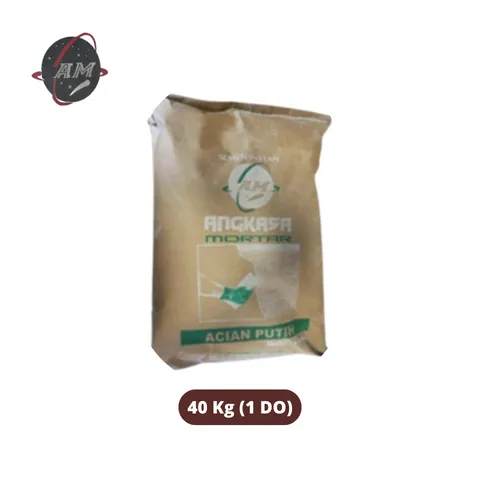 Angkasa Mortar Acian Bata Ringan Putih 1 DO 40 Kg - Surabaya