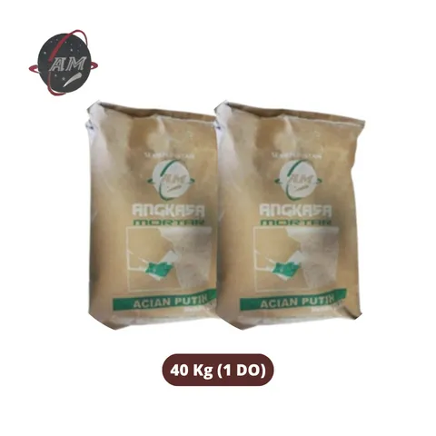 Angkasa Mortar Acian Bata Ringan Putih 1 DO 40 Kg - Surabaya