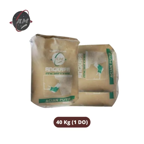 Angkasa Mortar Acian Bata Ringan Putih 1 DO 40 Kg - Surabaya