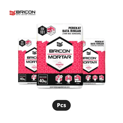 Bricon Perekat Bata Ringan 40 Kg Sak - Makmur Karunia Tunggal