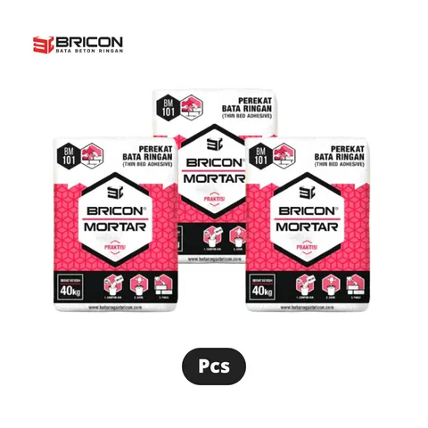 Bricon Perekat Bata Ringan 40 Kg Sak - Morodadi