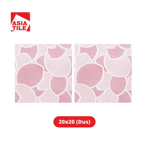 Asia Tile Keramik Welco Red 20x20 Dus - Sri Rejeki