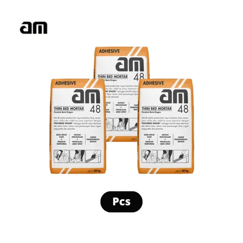 AM 48 Thinbed Mortar 40 Kg Sak - Surabaya