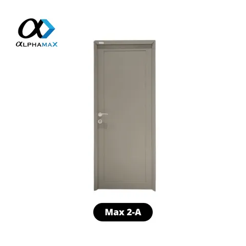 Alphamax Max 2-A Pintu Aluminium Brown - Surabaya