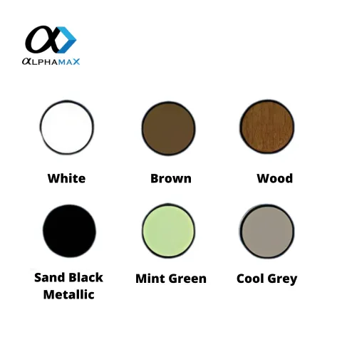 Alphamax Max 2-A Pintu Aluminium Wood - Surabaya