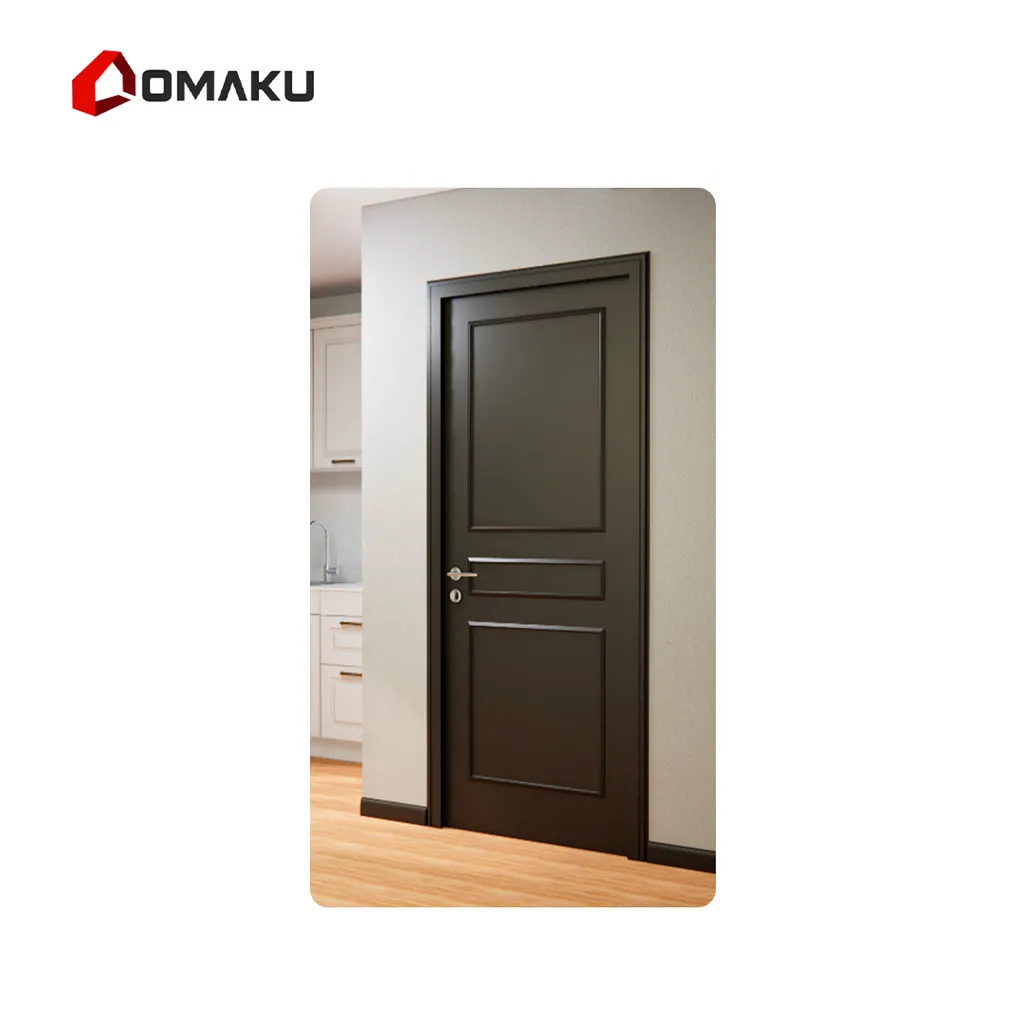Omaku Pintu Arjuna 820 mm x 2100 mm x 36 mm Charcoal - Surabaya