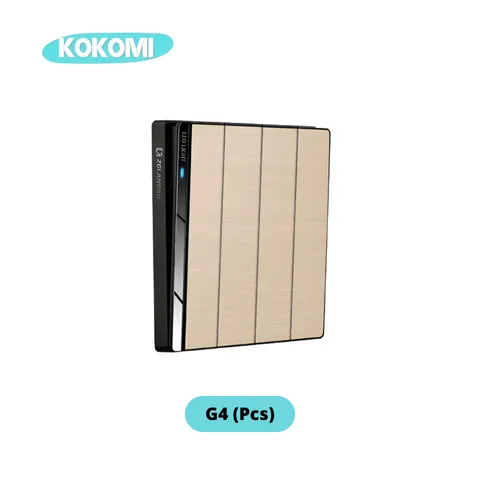 Kokomi Executive Beige Series Wall Socket Golden G1 - Surabaya