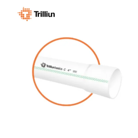 Trilliun Pipa PVC Basics C Putih ⅝" Putih - Sinar Keramik