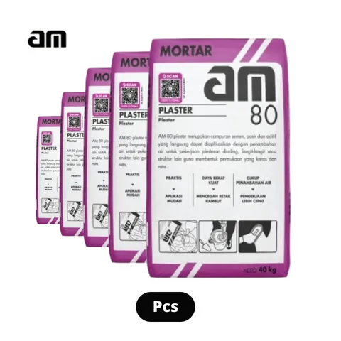 AM 80 Plester 40 Kg Sak - Anugerah