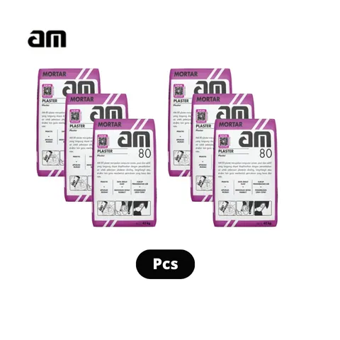 AM 80 Plester 40 Kg Sak - Anugerah