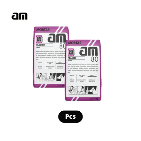 AM 80 Plester 40 Kg Sak - Anugerah